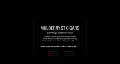 Desktop Screenshot of mulberrystcigars.com