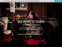 Tablet Screenshot of mulberrystcigars.com